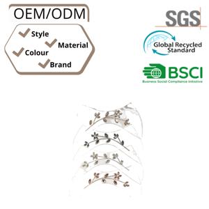 Accessoires et matériaux auxiliaires semi-finis pour chaussures, motif floral en strass thermocollant avec matériau TPU transparent - Product Image 4