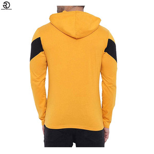 Vêtements pour hommes d'usine 380gsm sweat à capuche personnalisé lourd 100% coton noir vierge polaire pulls à capuche sweat-shirt surdimensionné pour hommes - Product Image 6