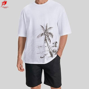 Camisetas estampadas de streetwear premium, ropa deportiva cómoda, diseño de moda moderno, hecho en Pakistán. - Product Image 4