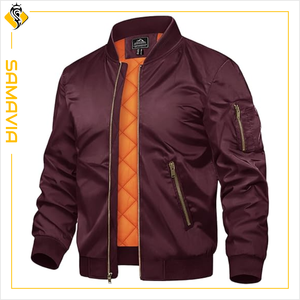 SAMAVIA Industry's Custom Lightweight Bomber <b>Jackets</b> for <b>Men</b> and Women Stylish Winter Wear for Clubs Events - Product Image 1