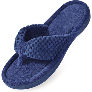 <span class=keywords><strong>Chanclas</strong></span> de espuma viscoelástica para <span class=keywords><strong>mujer</strong></span>, de tela de algodón, para interiores, para todas las estaciones - Product Image 2