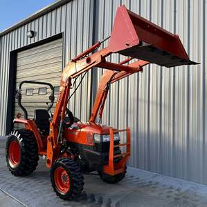 ใช้สำหรับรถแทรกเตอร์ล้อ L3700SU พร้อมบุ้งกี๋แบบ Quick-Attach Loader Pin-On และเครื่องยนต์ขับเคลื่อน 4 ล้อ 37 แรงม้า สำหรับใช้งานในฟาร์ม - Product Image 3