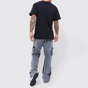 Pantalones de lavado ácido por encargo del mejor diseño transpirable en pantalones de lavado ácido de secado rápido de MOQ bajo - Product Image 2