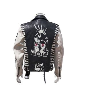 แจ็กเก็ตเบสบอลสำหรับผู้ชายเสื้อแจ็กเก็ตกันหนาวแบบลำลองปกตั้งมีหลายสี - Product Image 2