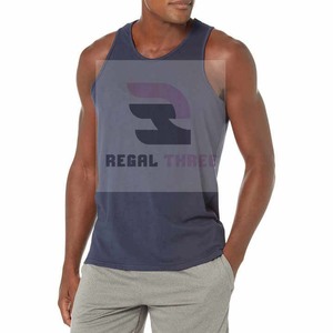 Débardeur en coton pour homme de haute qualité, respirant, écologique, décontracté, pour la salle de sport - Product Image 4