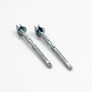 9101Q7 Zamak Polished <b>Sliding</b> <b>Door</b> <b>Handle</b> Lock Pin Set 2pc Universal Fitment for Citroen Berlingo I & Peugeot Partner I - Product Image 5