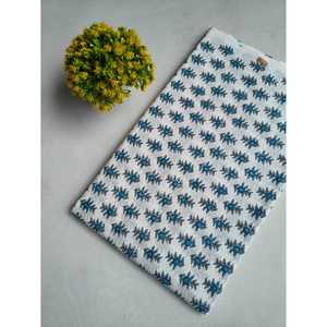 Bloque de mano de algodón puro impreso dobby liso tela de popelina hilo peinado punto Batik para decoración del hogar bolsas de entretela - Product Image 1