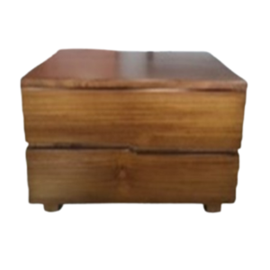 Table basse 50x40x45 en teck, hauteur réglable, design moderne décoratif, écologique, meubles de salon, prix de gros - Product Image 6