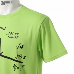 เสื้อยืดแขนครึ่งแขนแฟชั่นฤดูร้อนสำหรับผู้ชายแจ็คเก็ตพิมพ์ลายแบบลำลองของผู้ผลิตสำหรับฟิตเนสเสื้อยืดสำหรับผู้ชาย - Product Image 3