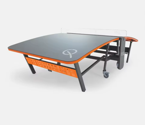 BUY NOW! Industrial Curved Teqball <b>Table</b> <b>Foldable</b> Portable Training & Competition <b>Table</b> Stainless Steel Rubber WorldExports - Product Image 4