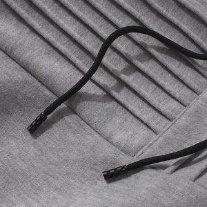 Sudadera con capucha moderna para hombre con diseño de Jersey simple de color sólido bolsillo de canguro y tela de tacto suave perfecta para trajes Casuales - Product Image 3