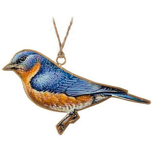 Pâques suspendus oiseaux ornements Style coloré peint maison vacances fête faveur fournitures décor - Product Image 1