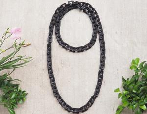 Collier de luxe en corne de buffle fait à la main, bijoux naturels et durables pour femmes, haute qualité - Product Image 3