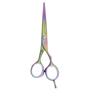 Ciseaux de coupe de cheveux enduits multicolores de 6 pouces ciseaux de coiffeur professionnels avec repose-doigt prix de gros - Product Image 3