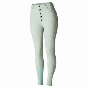 Listo para enviar MOQ bajo EW Horse Asiento completo Pantalones de silicona Color negro Leggings para montar a caballo Ropa ecuestre - Product Image 1