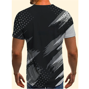 Camisetas de fútbol americano para adultos personalizadas al por mayor camisetas de fútbol americano de corte automatizado diseño vibrante en blanco y negro - Product Image 2
