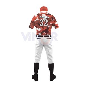 Uniforme de baseball de sublimation personnalisé de bonne qualité, vente en gros de vêtements de sport, uniforme de baseball, vente en gros, mode personnalisée, OEM - Product Image 3