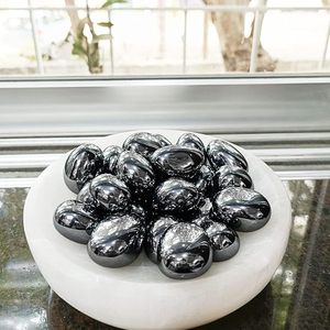 High-Grade Shungite Tumble <b>Stone</b> Set - Natural Energy Stones for Chakra Alignment & Purification - Product Image 2
