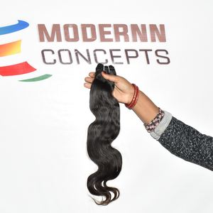 Extensiones de cabello virgen 100%, onda profunda suelta, estilo de onda corporal, Color negro, cabello humano brasileño, sin procesar, Natural, sin desprendimiento - Product Image 6