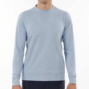 Sudadera de cuello redondo de moda para hombre, ligera y transpirable, manga larga, disponible en diferentes colores - Product Image 6