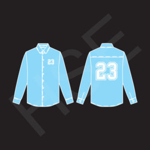 Chemise formelle à manches longues pour homme, plusieurs options de couleurs, design brodé - Product Image 3