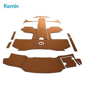 Komin 2018 <span class=keywords><strong>Chaparral</strong></span> 21 Faux Teak EVA Marine Foam Boat Flooring - Product Image 1