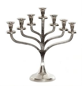 Galvanoplastie Finition Candélabre Grande Taille En Aluminium Métal Bougeoir Unique À La Main Éclairage Décoratif En Gros - Product Image 1