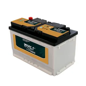 12V DIN80mf 80 AH Car Battery 58043L 2 Handles Car Battery Factory Direct Sale Lead-Acid Car Battery