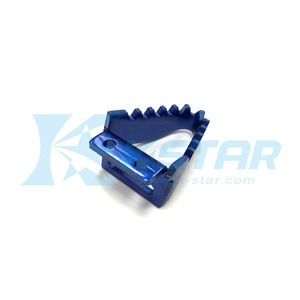 Punta de repuesto con perno azul para piezas de motocicleta de pedal de freno - Product Image 1