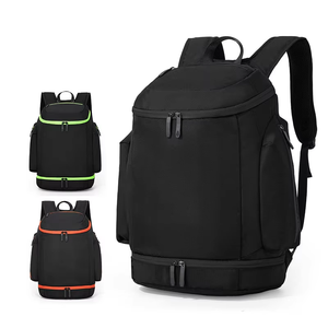 Sac à dos léger et décontracté pour équipe de basketball, avec fermeture éclair, poches organisatrices, pour le sport, l'école, les voyages, l'entraînement, grande capacité SBBP-0088 - Product Image 4