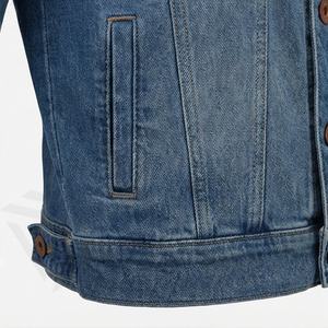 Jeans Jackets Solid Color Casual Jacket <b>Covered</b> <b>Button</b> Women Jean Coat Stylish Outerwear Fashion Streetwear Top Customized Color - Product Image 5