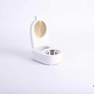 Juego de Dos Quemadores de Incienso Blancos de Diseño Árabe Minimalista, Metal y Madera, Hechos a Mano, Ecológicos, para el Hogar, Sala de Estar, Aromáticos - Product Image 6