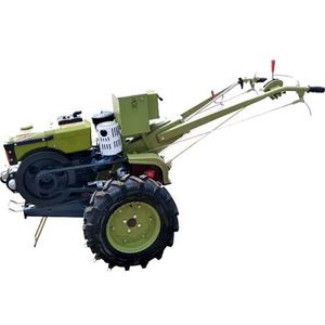 Motoculteur à deux roues, mini-tilleur à essence 12 CV, tracteur à conducteur marchant - Product Image 2