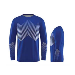 Chemise de tir à manches longues de haute qualité chemise de tir unie vierge chemises de tir de nouveau style - Product Image 1