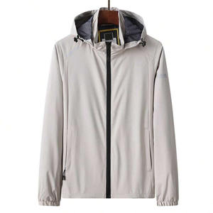 Veste de sport softshell imperméable, chaude et respirante du fabricant Fermeture à glissière d'hiver avec poche décorative Tissu résistant à l'extérieur - Product Image 4