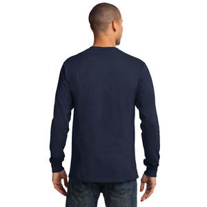 Next Level Hombre Manga Larga Poly/Algodón Térmico Azul Marino L - Product Image 2