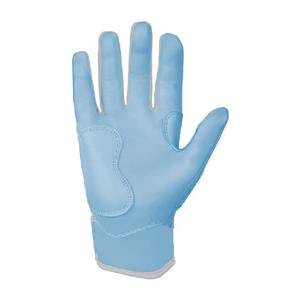 Hot Sale Professional Baseball Batting Gloves Custom Logo Adult Leather Palm Training Softball Batting Gloves Grip Design - Product Image 4