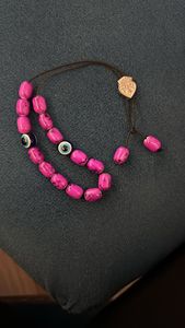 Collar de Cuentas de Madera Hecho a Mano DAFNI BIG PAZAR con Colgante de Hoja de Oro - Regalo Promocional para el Día de la Madre, el Día del Padre y San Valentín - Product Image 2