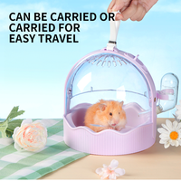 YEE Acrylique Hamster Cage Transparent Animaux Maison grande cage à hamster de luxe Pour Petits Animaux