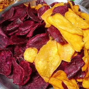 Оптовая продажа, сушеный желтый сладкий картофель и сушеный фиолетовый палочка из сладкого картофеля или нарезанный хрустящий по низкой цене от Вьетнама