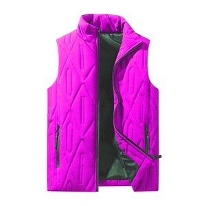 Sportswear workwear 100% Polyester Shell <b>Material</b> Puffer Vest Polyester Breathable Men's Lightweight Waterproof vest - Product Image 1