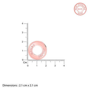 Pendentif circulaire personnalisé en or rose pour homme avec breloque incrustée de diamants en plaqué rhodium et numéro de clé de style religieux en platine - Product Image 4