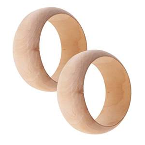 New Design <b>Wooden</b> Bangle Jewelry <b>Wooden</b> Bracelets Bangle Handmade Wide Irregular Cuff <b>Wooden</b> Bangles - Product Image 5