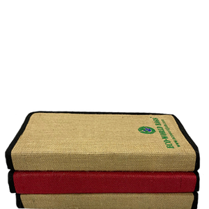 กระเป๋าใส่แฟ้มปอกระเจากระเป๋าด้านในมีซิปสีดำด้านข้างพิมพ์โลโก้แฟชั่น - Product Image 6