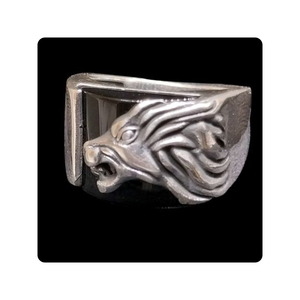 <b>Sterling</b> <b>Silver</b> <b>Mens</b> <b>Rings</b> Unique 925 <b>Sterling</b> <b>Silver</b> <b>Men's</b> <b>Ring</b> Statement Band with Polished Finish for Him - Product Image 3