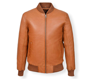 Men and Women Winter Stand Collar High Street Style Breathable Windproof Motorbike Leather <b>Jacket</b> with Embroidery Decoration - Product Image 1