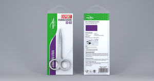 Viet Nam-Made Nghia ES-03 de haute qualité en acier inoxydable poli manucure pédicure ensemble outil de beauté pour sourcils nez cheveux ciseaux - Product Image 5