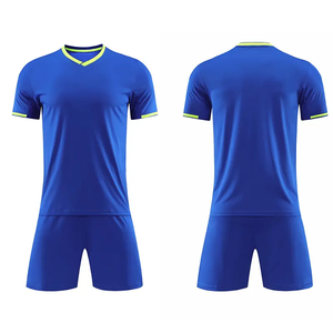 Camiseta deportiva personalizada OEM al por mayor, camiseta de fútbol de secado rápido, uniforme de fútbol sublimado con logotipo impreso, ropa barata para equipos de fútbol - Product Image 5