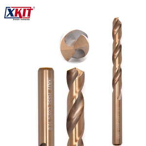 <span class=keywords><strong>Foret</strong></span> hélicoïdal XKIT <span class=keywords><strong>de</strong></span> qualité industrielle 10 mm, pointe fendue à 135 degrés, en acier rapide contenant du cobalt DIN338 pour l'acier inoxydable - Product Image 3