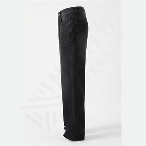 Jeans fins pour hommes d'été, jeans vintage pour hommes, coupe slim, élastique, décontracté, coupe droite, pantalon, fournisseur en gros, haute qualité - Product Image 3